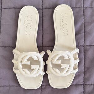 Gucci Interlocking G Slide Sandals